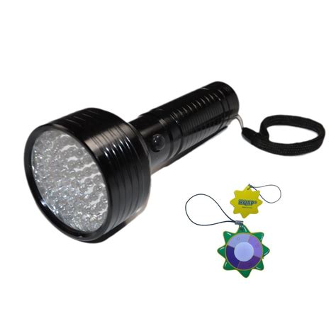 HQRP 68 LEDs UV Flashlight Blacklight 395nm for Scorpions Hunting ...