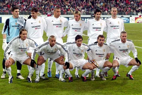 View Real Madrid Galacticos Lineup Pics - Toucan Wallpaper