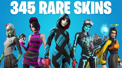 Fortnite ALL RARE SKINS (All 18 Seasons) - YouTube