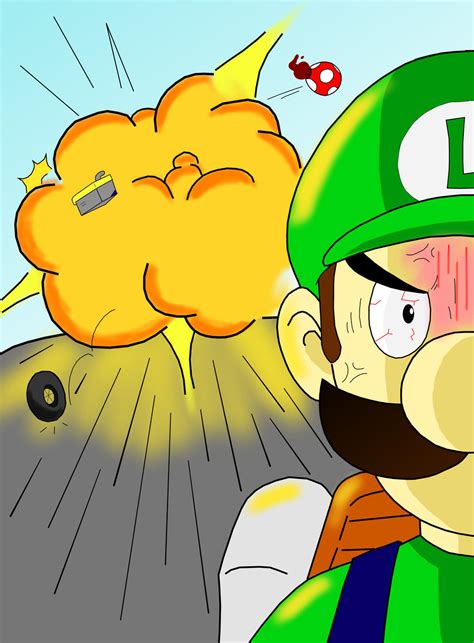 Luigi's death stare by Retro-Eternity on DeviantArt