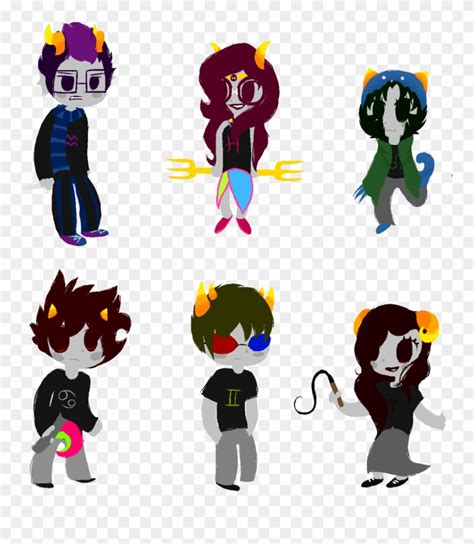 Homestuck Characters Trolls Names Clipart (#2562760) - PinClipart