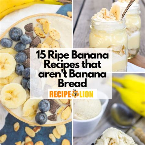 16 No Bake Banana Recipes | RecipeLion.com