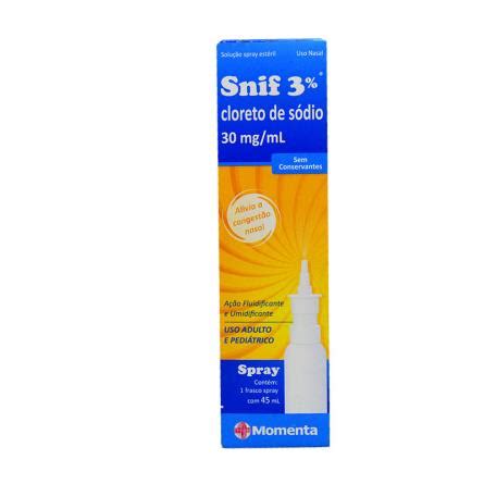 SNIF 3% SPRAY NASAL 45ML MOMENTA | Medicom