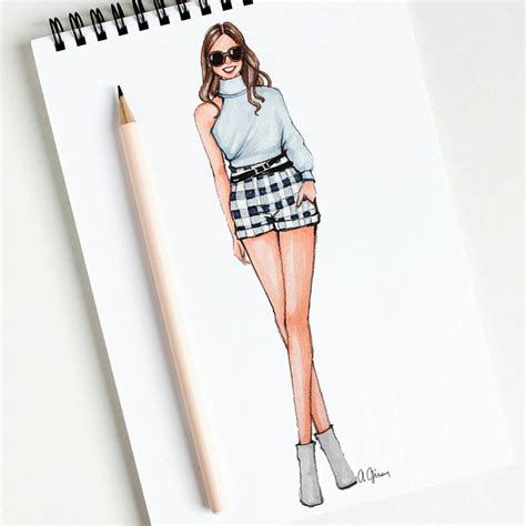 "Everything is hard before it is easy." ⛵🌄 | Fashion illustration sketches dresses, Illustration ...