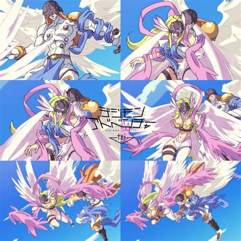 Digimon Angewomon And Angemon