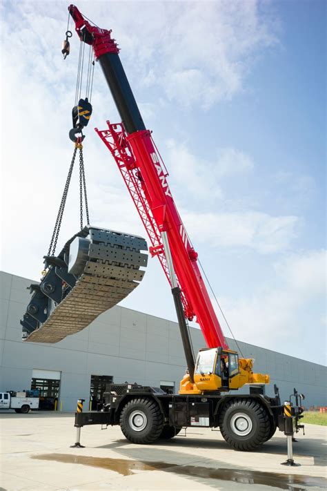 Sany's new SRC885 Rough-Terrain Crane - All Things Cranes