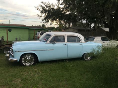 1954 DODGE MEADOWBROOK BLUE NO RESERVE MEADOW BROOK CAR SEDAN for sale: photos, technical ...