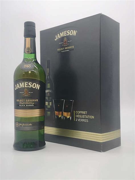 Jameson Black Barrel Select Reserve Gift Set with 2 glasses | Whiskey Bidders | Irish Whiskey ...