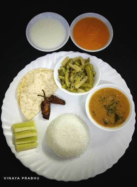 Simple Thali – 7 – Vinaya's Culinary Delights