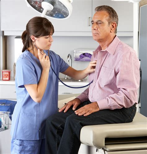 Male Patient Visiting Doctor's Office | Heart and Health Medical