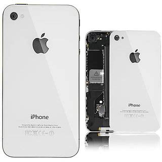 Apple iPhone 4 Back/Rear Cover Replacement Housing Panel (WHITE) BRAND NEW