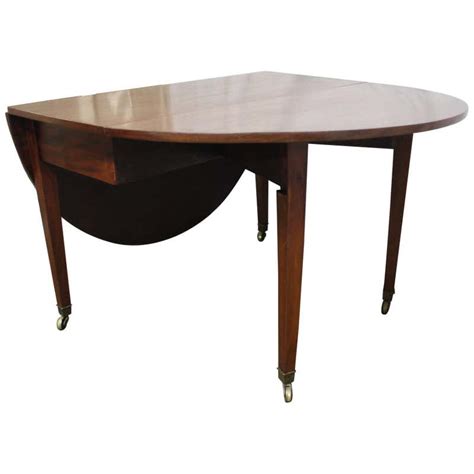 Mid-Century Modern Drop-Leaf Table at 1stDibs | mid century drop leaf table