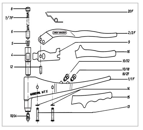 Gesipa Heavy-Duty Manual Rivet Tool | Blind Rivet Supply