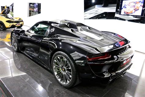 Beautiful Black Porsche 918 Spyder For Sale - GTspirit