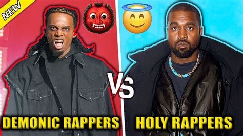 DEMONIC RAPPERS VS HOLY RAPPERS - YouTube