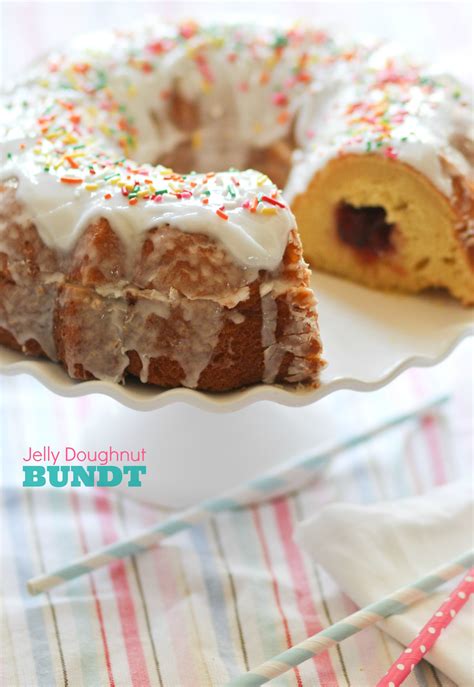 Jelly Doughnut Bundt Cake | KeepRecipes: Your Universal Recipe Box
