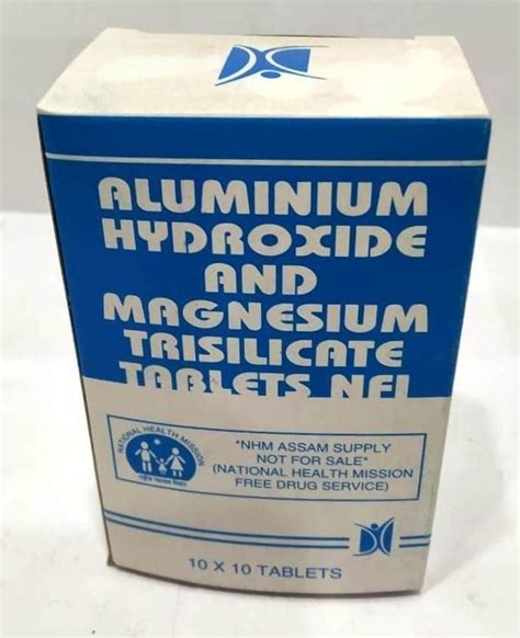 Aluminium Hydroxide & Magnesium Trisilicate Tablet NFI, Packaging Type: stripe, Packaging Size ...