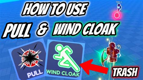 HOW TO USE PULL & WIND CLOAK | Blade Ball - YouTube