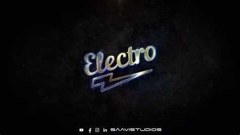 Electro Light Logo Animation By Saavi Studios - YouTube