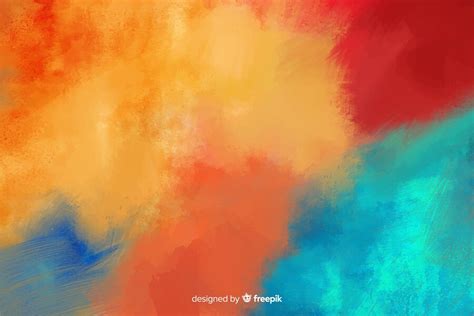 Free Vector | Abstract hand painted background