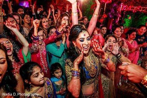 Sangeet in Long Island, NY Sikh Wedding by Nadia D. Photography | Maharani Weddings