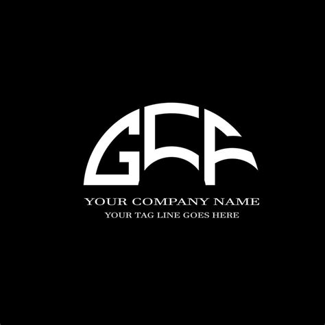 GCF letter logo creative design with vector graphic 7926929 Vector Art ...