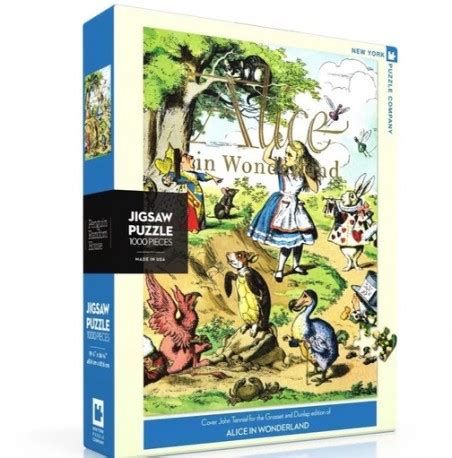 Alice in Wonderland Bookcover Puzzle - Crow's Castle