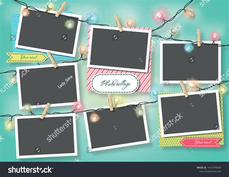 6,125 Christmas Collage Template Images, Stock Photos & Vectors ...