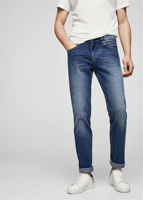 Lyst - Mango Jeans in Blue for Men