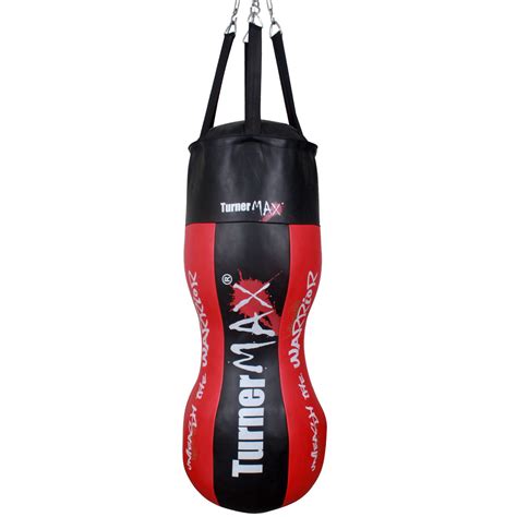 TurnerMAX Double Heavy Duty Angle Boxing Punch Bag Body Training ...