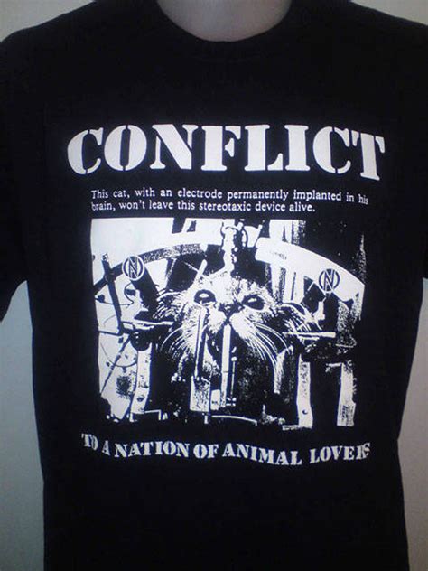 Conflict t shirt UK punk band | Etsy