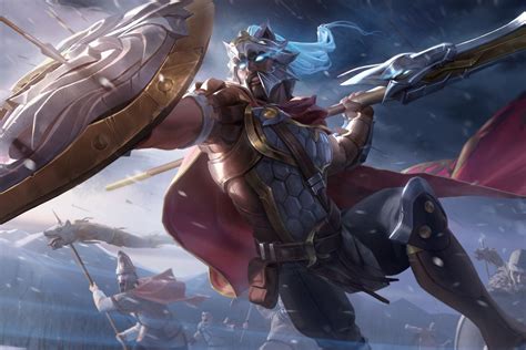 Pantheon rework: skins and splash art - The Rift Herald