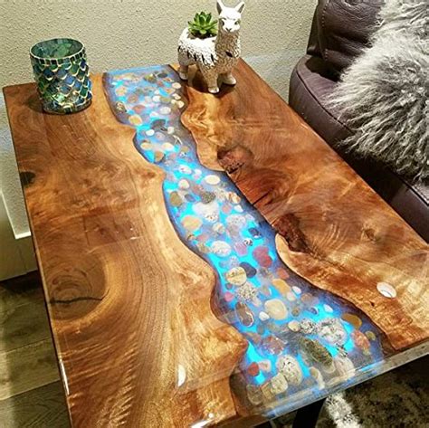 Crystal Clear Bar Table Top Epoxy Resin Coating For Wood Tabletop - 1 Gallon Kit - Buy Online in ...