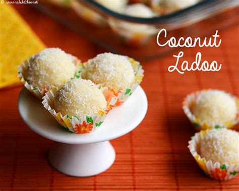 Coconut ladoo with condensed milk | Raks Kitchen