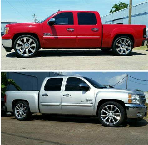 2007-2013 Silverado, Sierra, Adjustable Drop Kit, 3/5, 4/6, 4/7 2wd, 4 ...