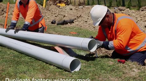 AVK Installation of Water Main Pipelines - YouTube