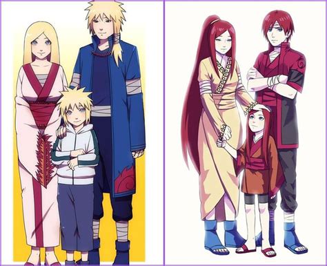 Minato and Kushina as children with their parents - Naruto | Kushina uzumaki, Anime naruto, Anime