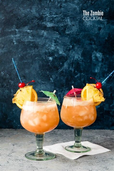 The Zombie Cocktail: A Tropical Vacation in a Glass! | Boulder Locavore