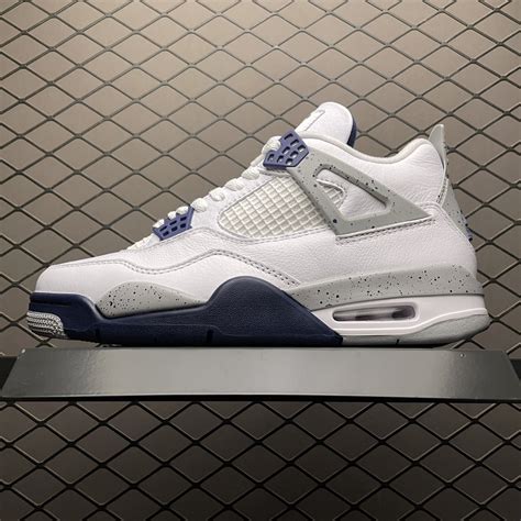 Dh6927-140 Air Jordan 4 Retro "Midnight Navy" AJ4 Jordan 4 Midnight ...