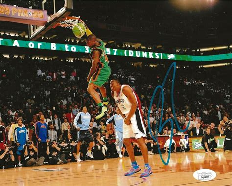 Nate Robinson signed New York Knicks Slam Dunk Contest 8x10 photo JSA | Autographia