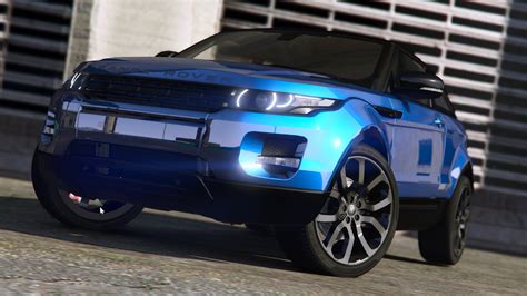 Range Rover Evoque GTA V + 3D model HQ + textures | SCRAT