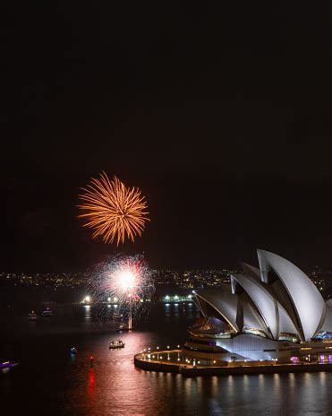 Sydney Opera House Fireworks Stock Photo - Download Image Now - Architecture, Australia, Bright ...