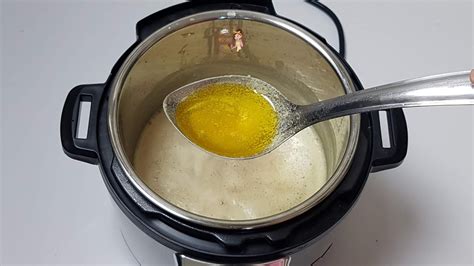 Homemade Desi Ghee in the Instant Pot / How to Make Ghee(Culinary Gold ...