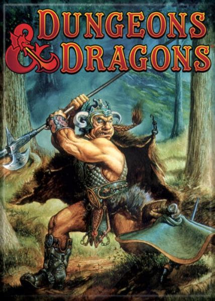 Dungeons & Dragons AD&D Monster Manual 2nd Ed Cover Art Refrigerator Magnet NEW | Starbase Atlanta