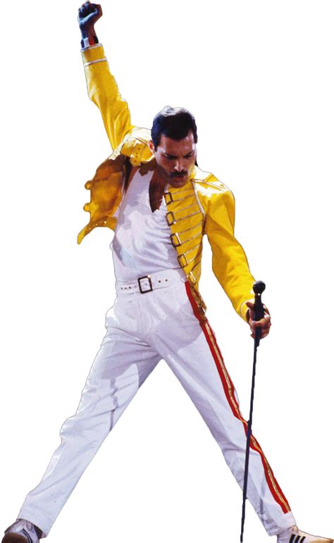 Freddie Mercury Pose - Freddie Mercury - Free Transparent PNG Download ...