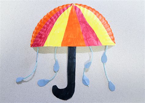 paper plate umbrella craft - nutribio.biz