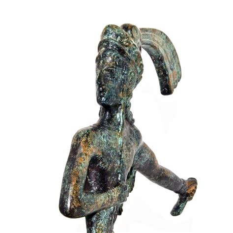 Minoan Prince of Lilies Bronze Statue Sculpture, Knossos Minoan Fresco ...