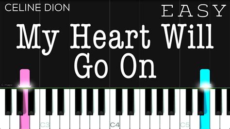 My Heart Will Go On (Titanic OST) - Celine Dion | EASY Piano Tutorial ...