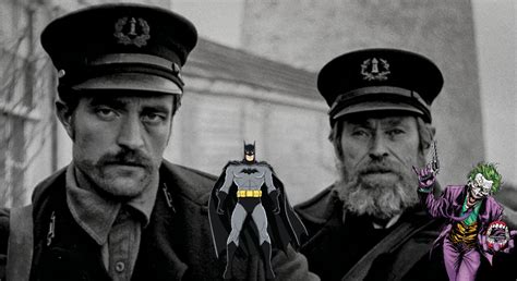 Así se verían Willem Dafoe y Robert Pattinson en póster de The Batman