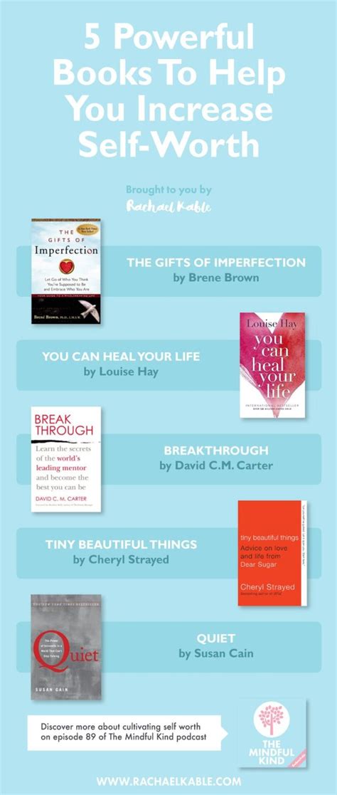 Psychology : 5 Great Books About Self-Worth! #selfworth #selfesteem #postive #books #happyrea ...